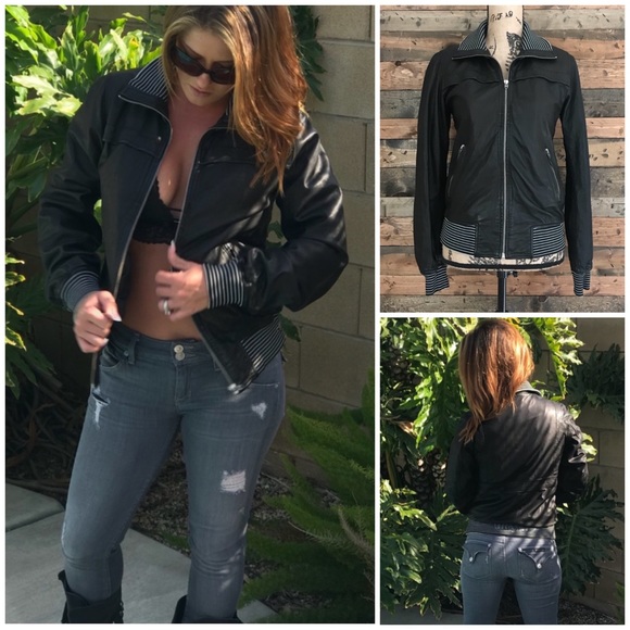 Diesel Jackets & Blazers - Diesel Lamb leather Bomber Jacket